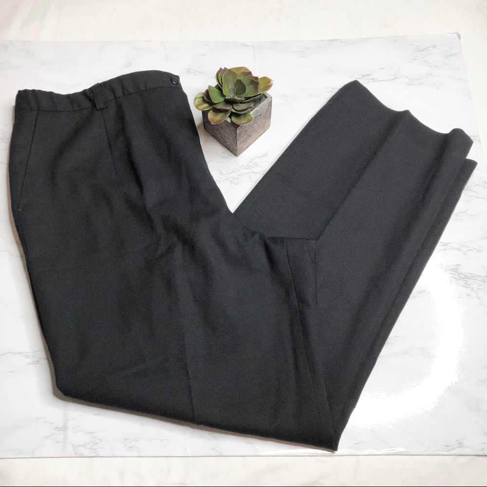 Pendleton virgin wool high waisted pants, relaxed